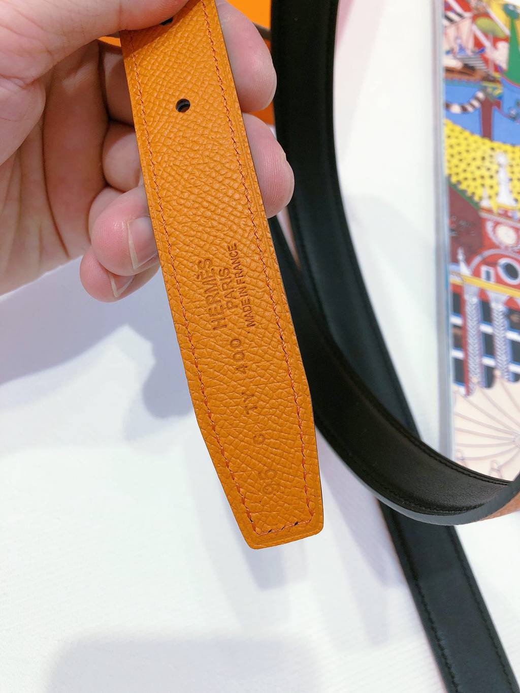 H**mes belts 24mm